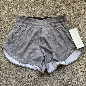 NWT Lululemon Track that HR 3” lined shorts